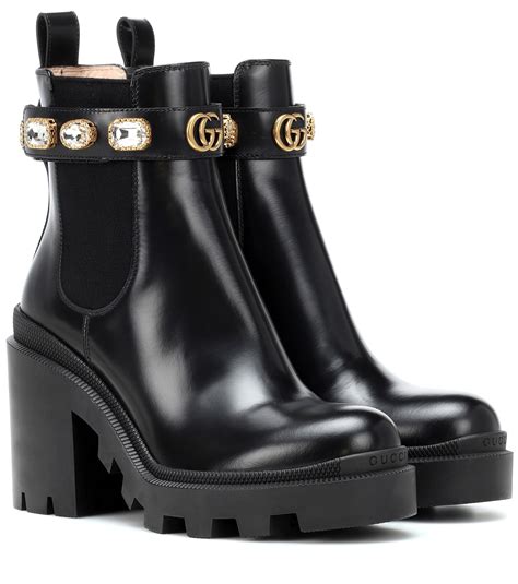 botin gucci mujer|botines gucci mujer.